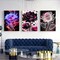 3-Pack 5D Colorful Rose Diamond Painting Kits for Adults & Beginners – Full Drill DIY Flower Diamond Art, Paint by Diamonds Gem Dot Craft for Home Wall Decor, 11.8x15.8 Inch